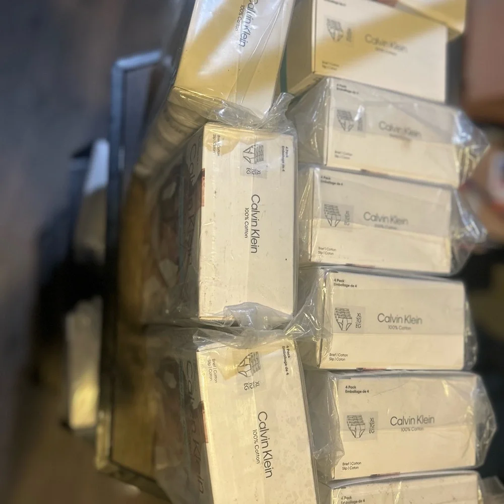 Calvin Klein Men's White Cotton Briefs - Picture 3 of 5